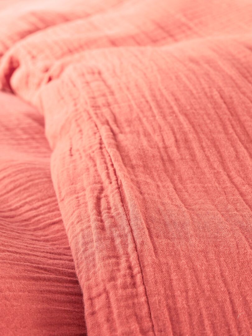 Parure de couette "Gaze de Coton" 240 x 220 pour lit 2 Places 140 à 160 — free download