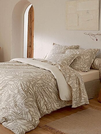 Parure de couette imprimée graphique