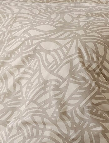 Parure de couette imprimée graphique