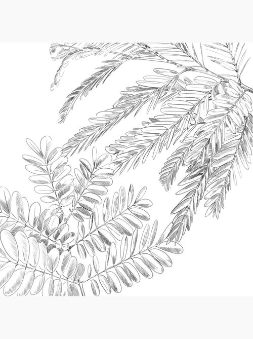 Parure de couette imprimée jungle dorée - Kiabi