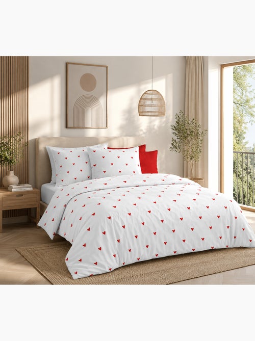 Parure de Couette Mouna 3 Pièces Microfibre 75 g/m² - Kiabi Parure de Couette Mouna 3 Pièces Microfibre 75 g/m² - Kiabi