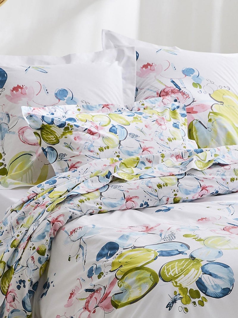 Parure de couette Nénuphar Blanc - Kiabi