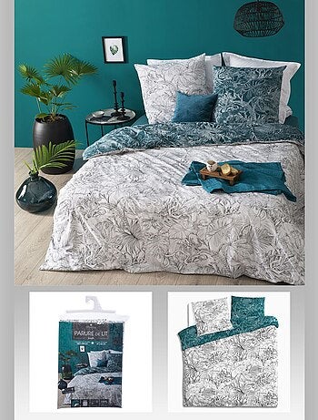 Parure de couette réversible "Jungle