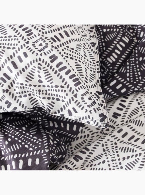 Parure de couette Réversible Today 100% Coton 57 fils 5.3 - Kiabi