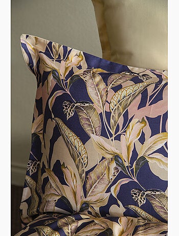 Parure de couette, satin de coton imprimé