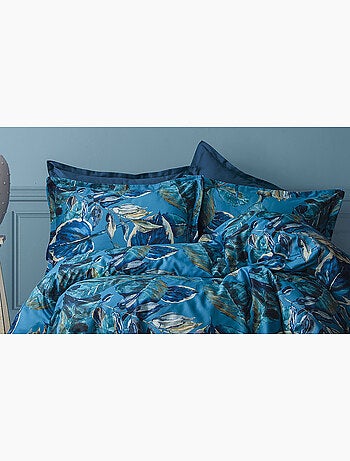 Parure de couette, satin de coton imprimé