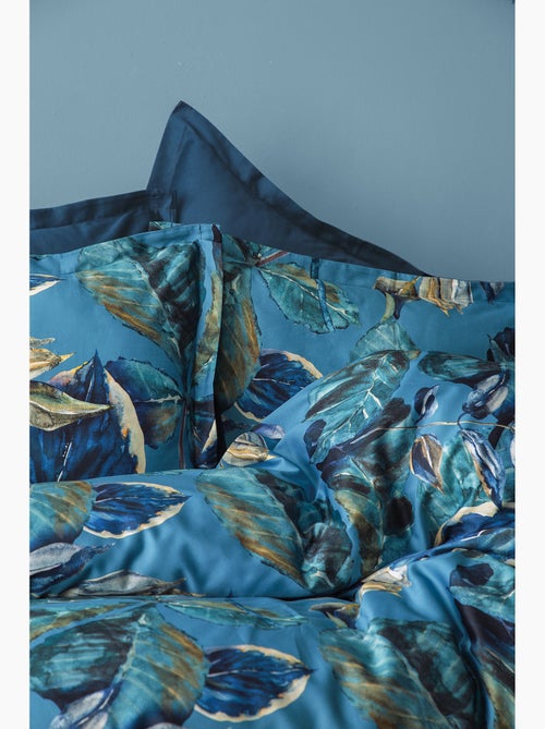 Parure de couette, satin de coton imprimé - Kiabi Parure de couette, satin de coton imprimé - Kiabi