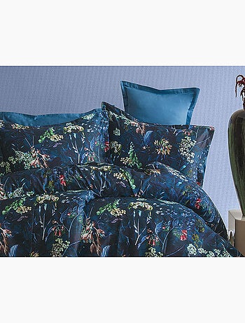 Parure de couette, satin de coton imprimé
