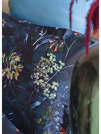 Parure de couette, satin de coton imprimé