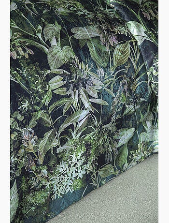 Parure de couette, satin de coton imprimé