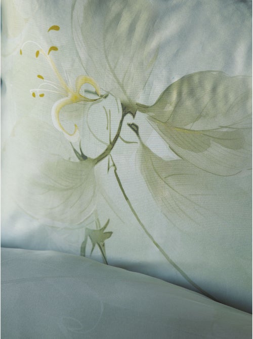 Parure de couette, satin de coton imprimé - Kiabi Parure de couette, satin de coton imprimé - Kiabi