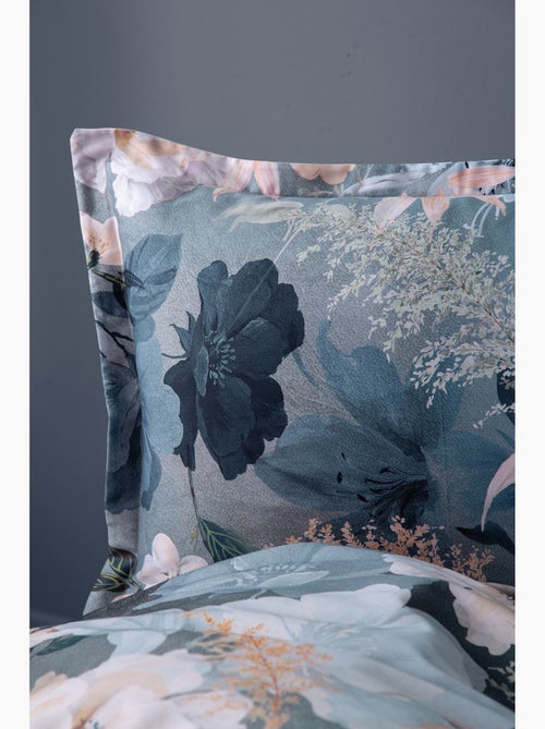 Parure de couette, satin de coton imprimé - Kiabi Parure de couette, satin de coton imprimé - Kiabi