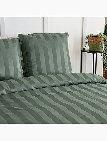 Parure de couette satin microfibre blond