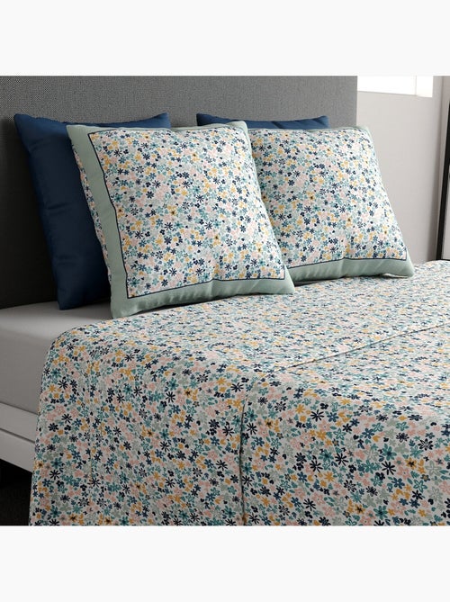 Parure de drap 100% coton 57fils mani - Kiabi