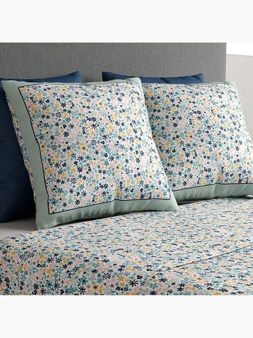 Parure de drap 100% coton 57fils mani - Kiabi