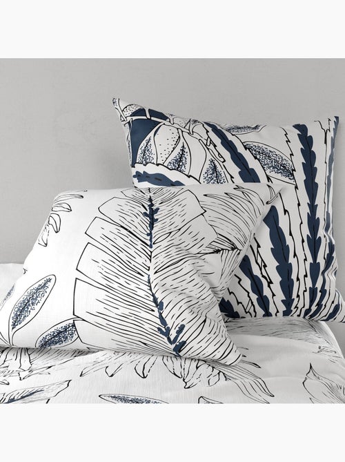 Parure de drap 100% coton 57fils zanzibar - Kiabi