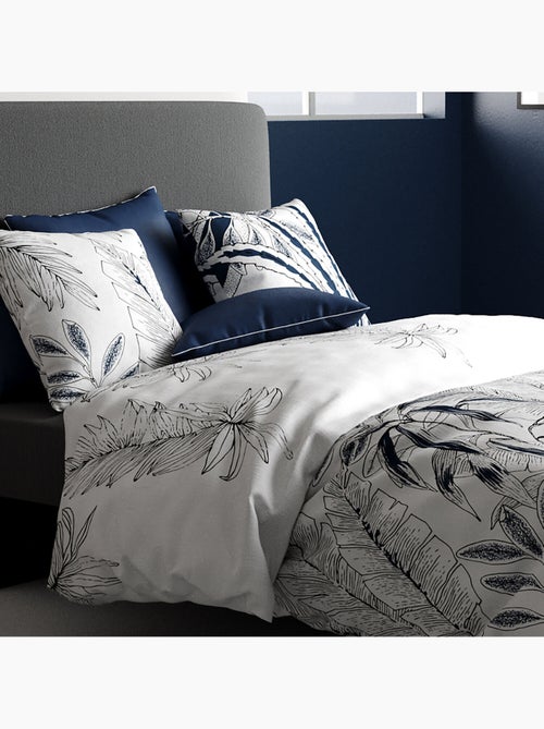 Parure de drap 100% coton 57fils zanzibar - Kiabi