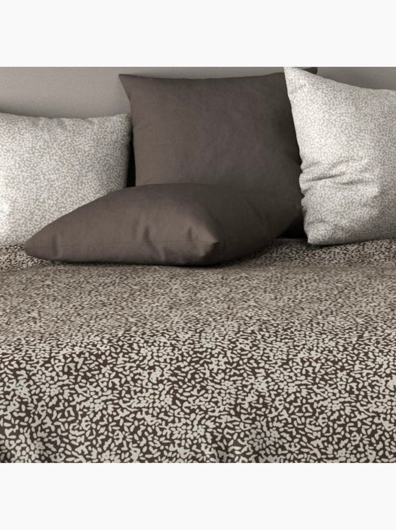 Parure de drap 100% coton zoe Beige - Kiabi
