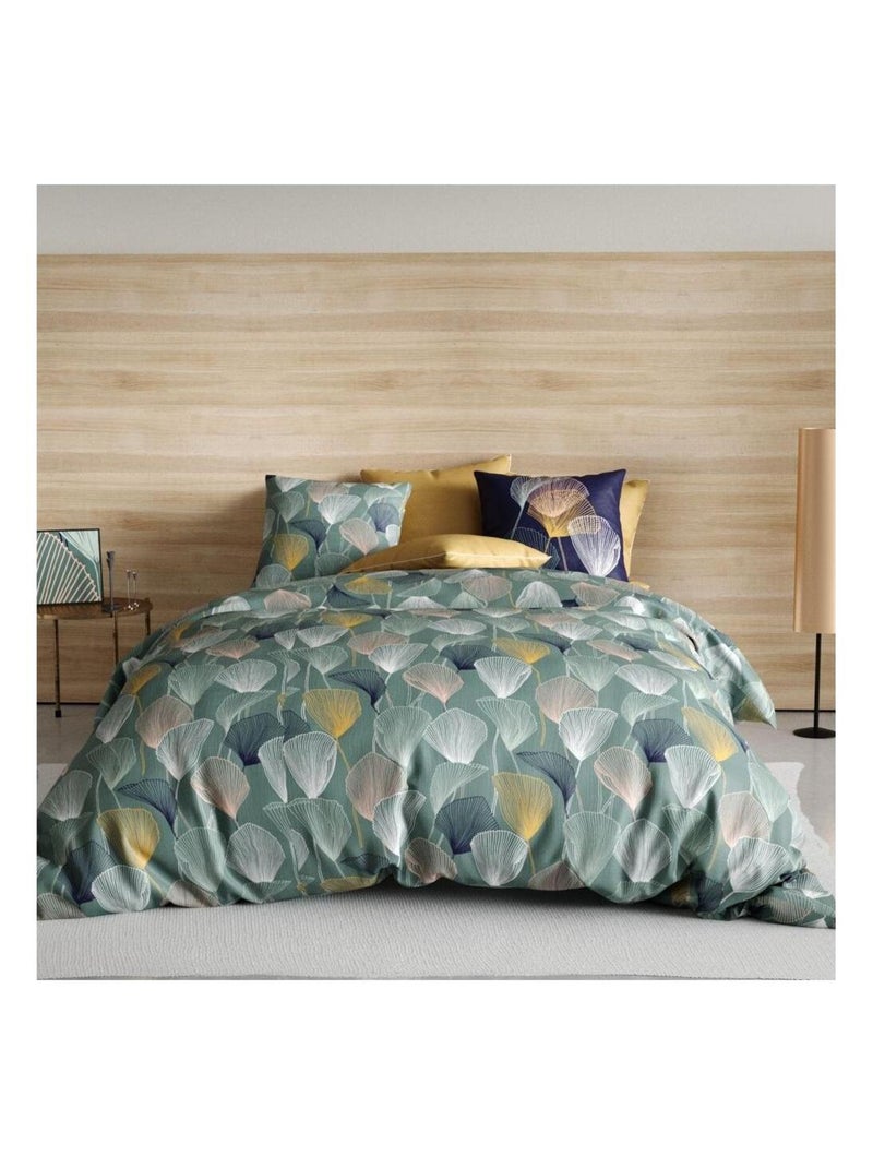 Parure de Drap + 2 taies Cottey Vert - Kiabi