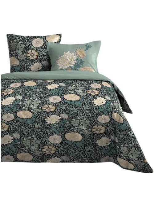 Parure de Drap + 2 taies d'oreiller Collection Bouquet - Kiabi Parure de Drap + 2 taies d'oreiller Collection Bouquet - Kiabi