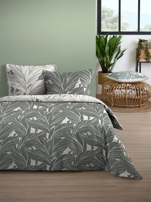 Parure de Drap + 2 taies d'oreiller Collection Calloume - Kiabi