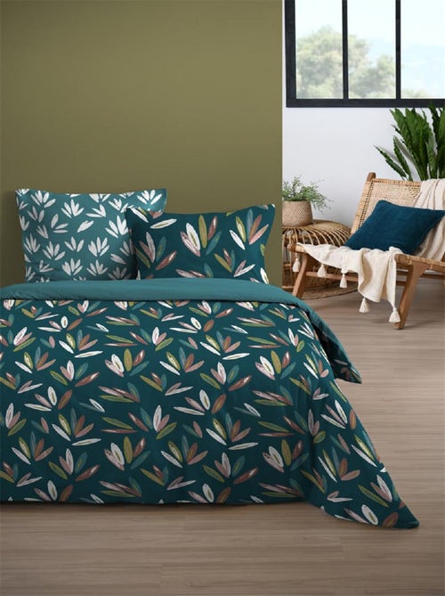 Parure de Drap + 2 taies d'oreiller Collection Douceur d'automne - Kiabi