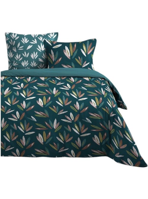 Parure de Drap + 2 taies d'oreiller Collection Douceur d'automne - Kiabi Parure de Drap + 2 taies d'oreiller Collection Douceur d'automne - Kiabi