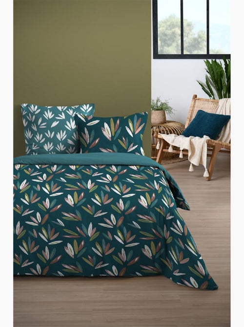 Parure de Drap + 2 taies d'oreiller Collection Douceur d'automne - Kiabi Parure de Drap + 2 taies d'oreiller Collection Douceur d'automne - Kiabi