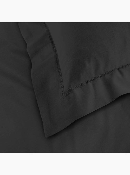 Parure de drap 4 Pièces en coton 57 fils – Drap-Housse, Drap Plat et 2 Taies d’Oreiller - Kiabi