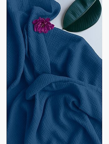 Parure de drap avec 2 taies assorties en gaze de coton La sultane