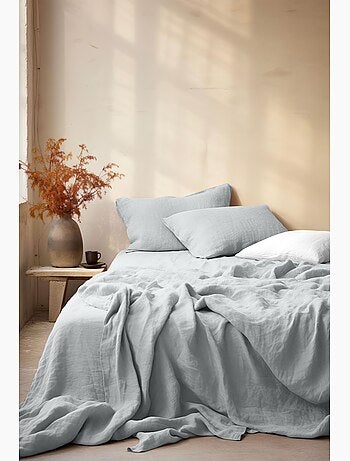 Parure de drap avec 2 taies assorties en gaze de coton La sultane