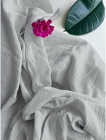 Parure de drap avec 2 taies assorties en gaze de coton La sultane