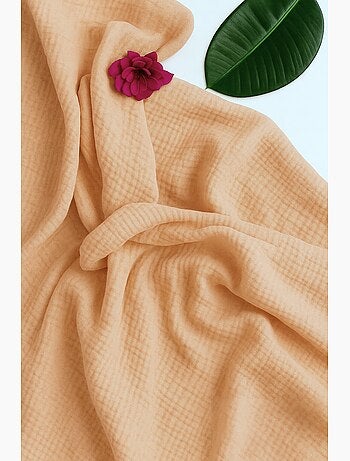 Parure de drap avec 2 taies assorties en gaze de coton La sultane
