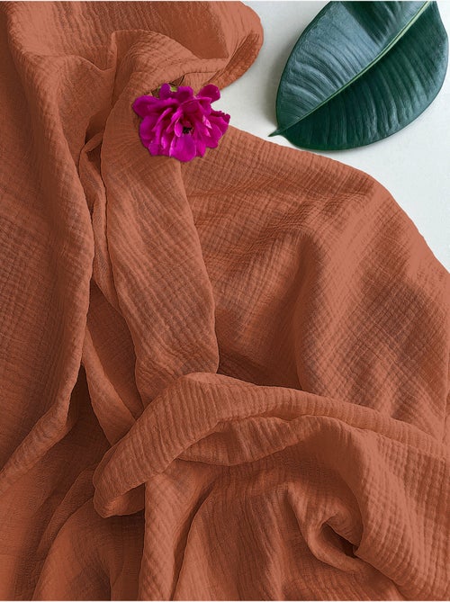 Parure de drap avec 2 taies assorties en gaze de coton La sultane - Kiabi Parure de drap avec 2 taies assorties en gaze de coton La sultane - Kiabi