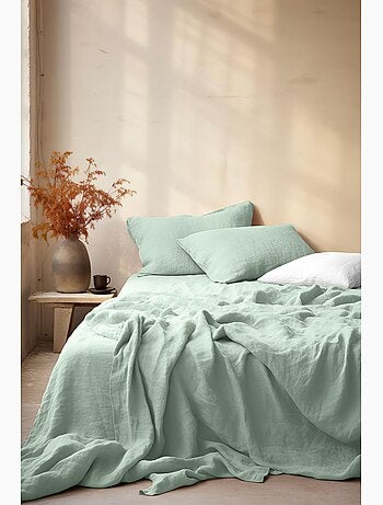 Parure de drap avec 2 taies assorties en gaze de coton La sultane