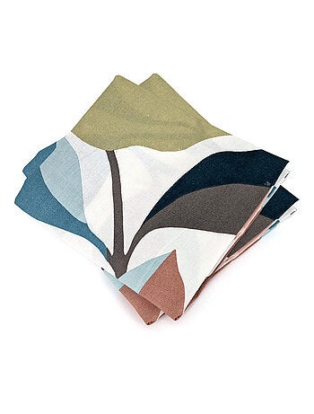 Parure de drap coton adouci LILA