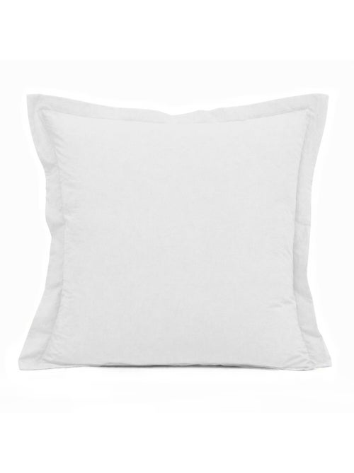 Parure de drap et drap housse coton 57fils uni - Kiabi Parure de drap et drap housse coton 57fils uni - Kiabi