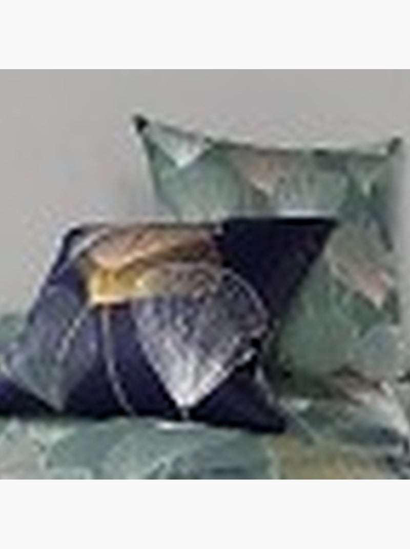 Parure de drap housse 100% coton 57fils-cottey Vert - Kiabi