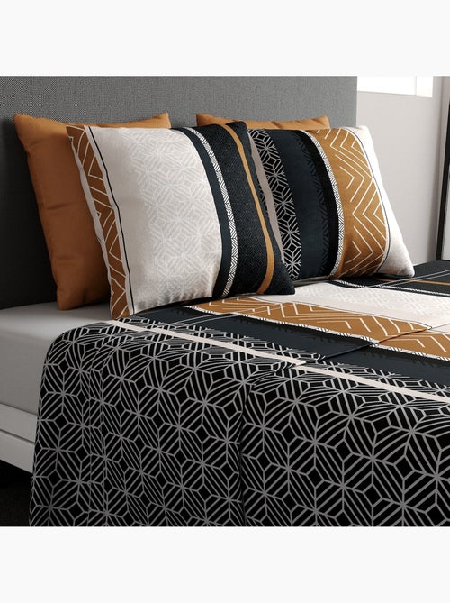 Parure de drap housse 100% coton 57fils-trophé - Kiabi