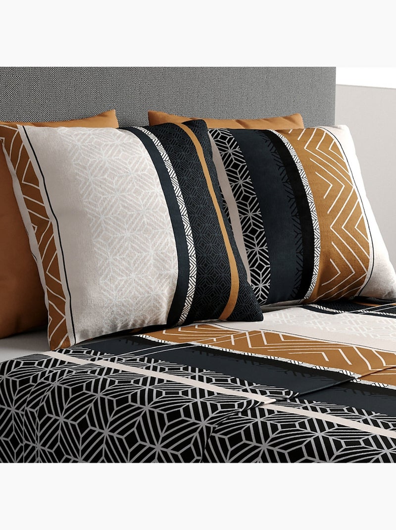 Parure de drap housse 100% coton 57fils-trophé Gris - Kiabi