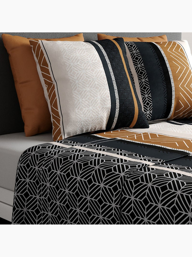 Parure de drap housse 100% coton 57fils-trophé Gris - Kiabi
