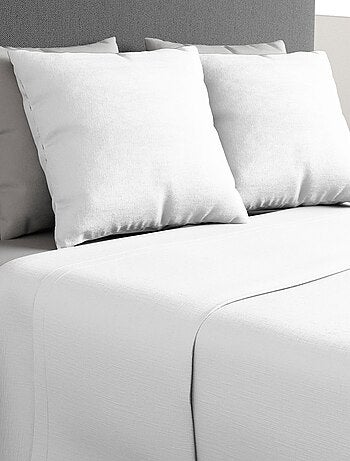 Parure de drap plat 2 ou 3 pièces en 100% coton