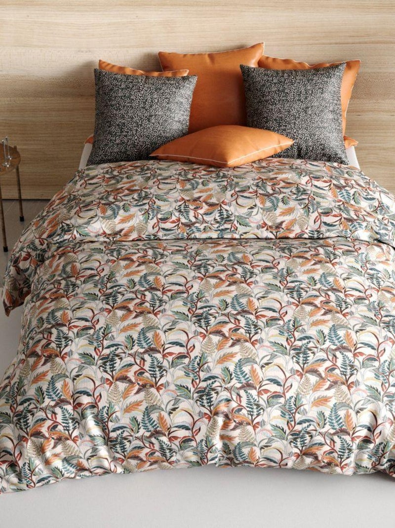 Parure de drap plat 3 pièces Coton Balia Vert - Kiabi