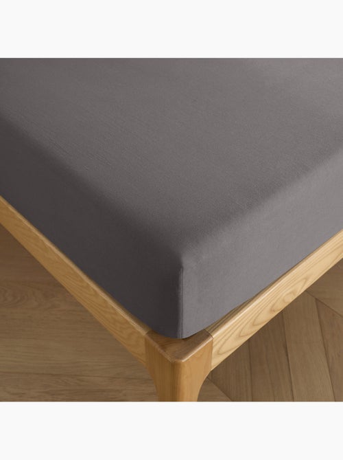 Parure de draps - Coton Pur - 100 % Coton 57 Fils/cm² - Kiabi Parure de draps - Coton Pur - 100 % Coton 57 Fils/cm² - Kiabi