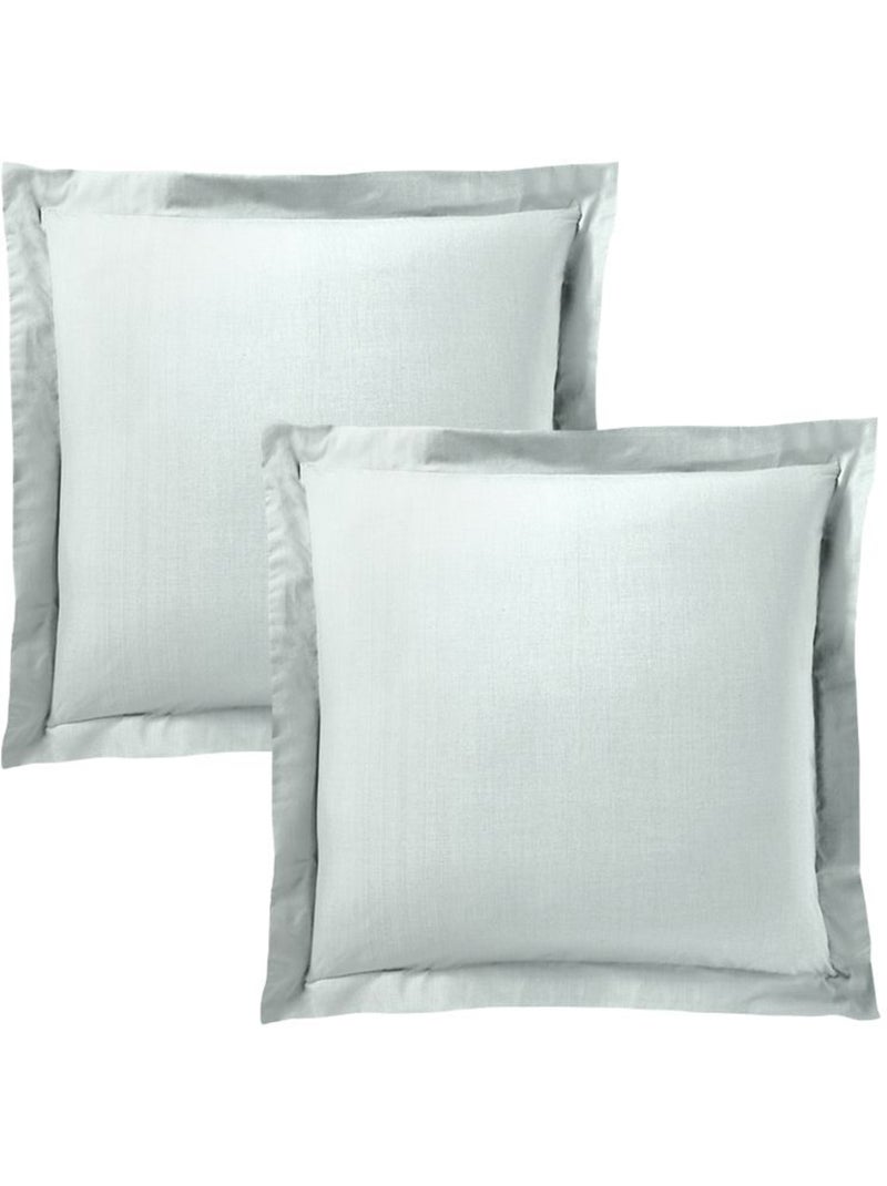 Parure de draps - coton pur - 100 % coton 57 fils/cm² Vert menthe - Kiabi