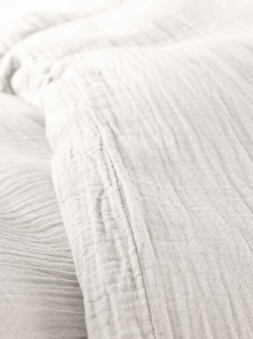 Parure de draps - Coton Pur - 100% gaze de coton 125 gr/m² - Kiabi