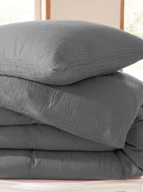 Parure de draps - Coton Pur - 100% gaze de coton 125 gr/m² - Kiabi