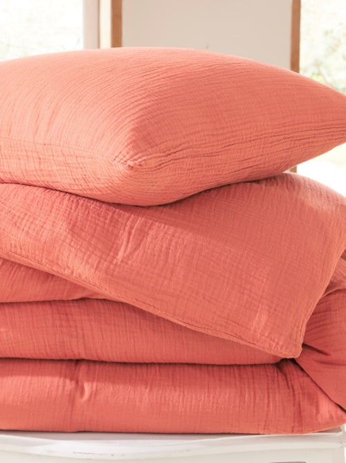 Parure de draps - Coton Pur - 100% gaze de coton 125 gr/m² - Kiabi