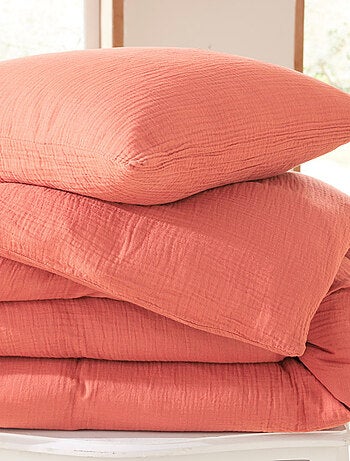 Parure de draps - Coton Pur - 100% gaze de coton 125 gr/m²