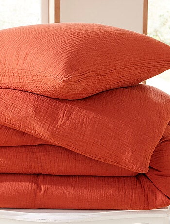 Parure de draps - Coton Pur - 100% gaze de coton 125 gr/m²